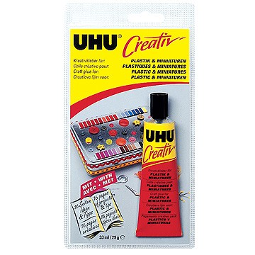Клей UHU Creativ  для пластика и художественных миниатюр 