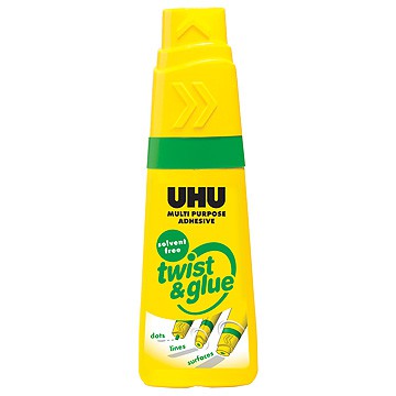 Универсальный клей без растворителя UHU Twist & Glue solvent free