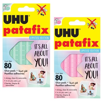 Клеящие подушечки UHU Patafix Pastel (Лимитированная серия)